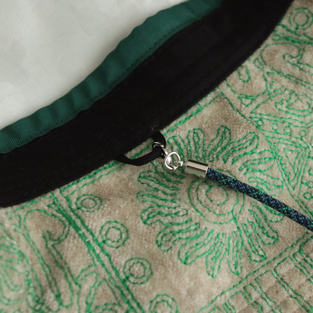 Aristata Hat #Ecru×Green [N-1230]