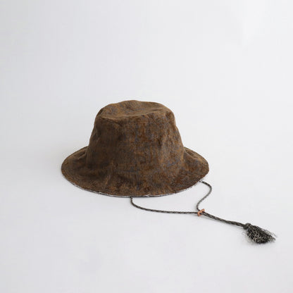Aristata Hat #Brown×Navy [N-1230]