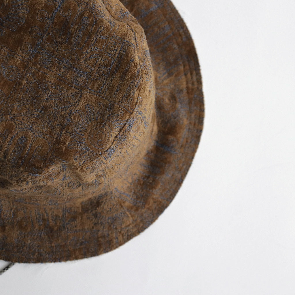 Aristata Hat #Brown×Navy [N-1230]