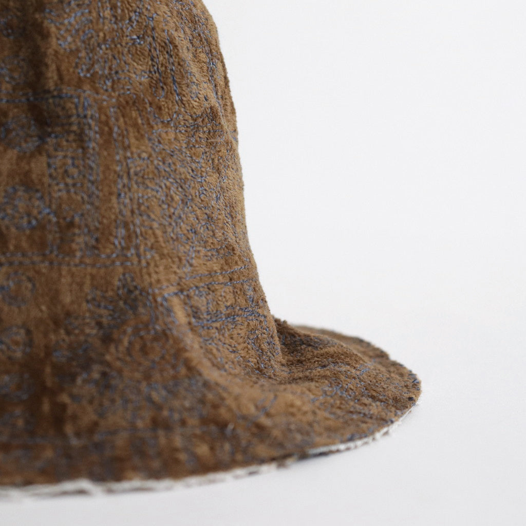 Aristata Hat #Brown×Navy [N-1230]