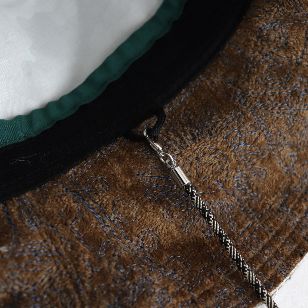 Aristata Hat #Brown×Navy [N-1230]