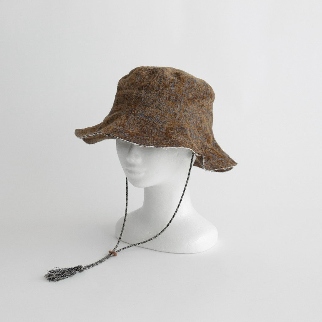 Aristata Hat #Brown×Navy [N-1230]