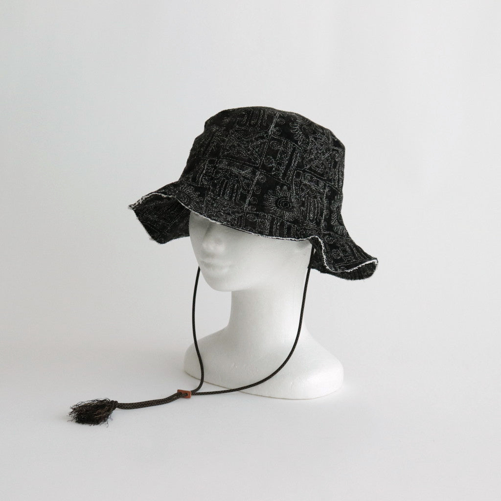 Aristata Hat #Black×White [N-1230]