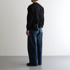 W's TECH FOOTBALL SHIRTS #BLACK [BE-30024L]