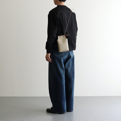 assemble neck pouch L #beige [ol-rc-anl]