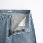 SELVEDGE FADED LIGHT DENIM PANTS #LIGHT INDIGO [A24SP03DE]