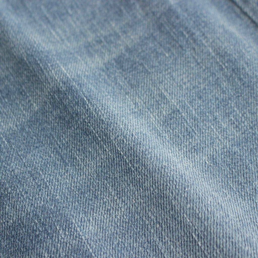 SELVEDGE FADED LIGHT DENIM PANTS #LIGHT INDIGO [A24SP06DE]