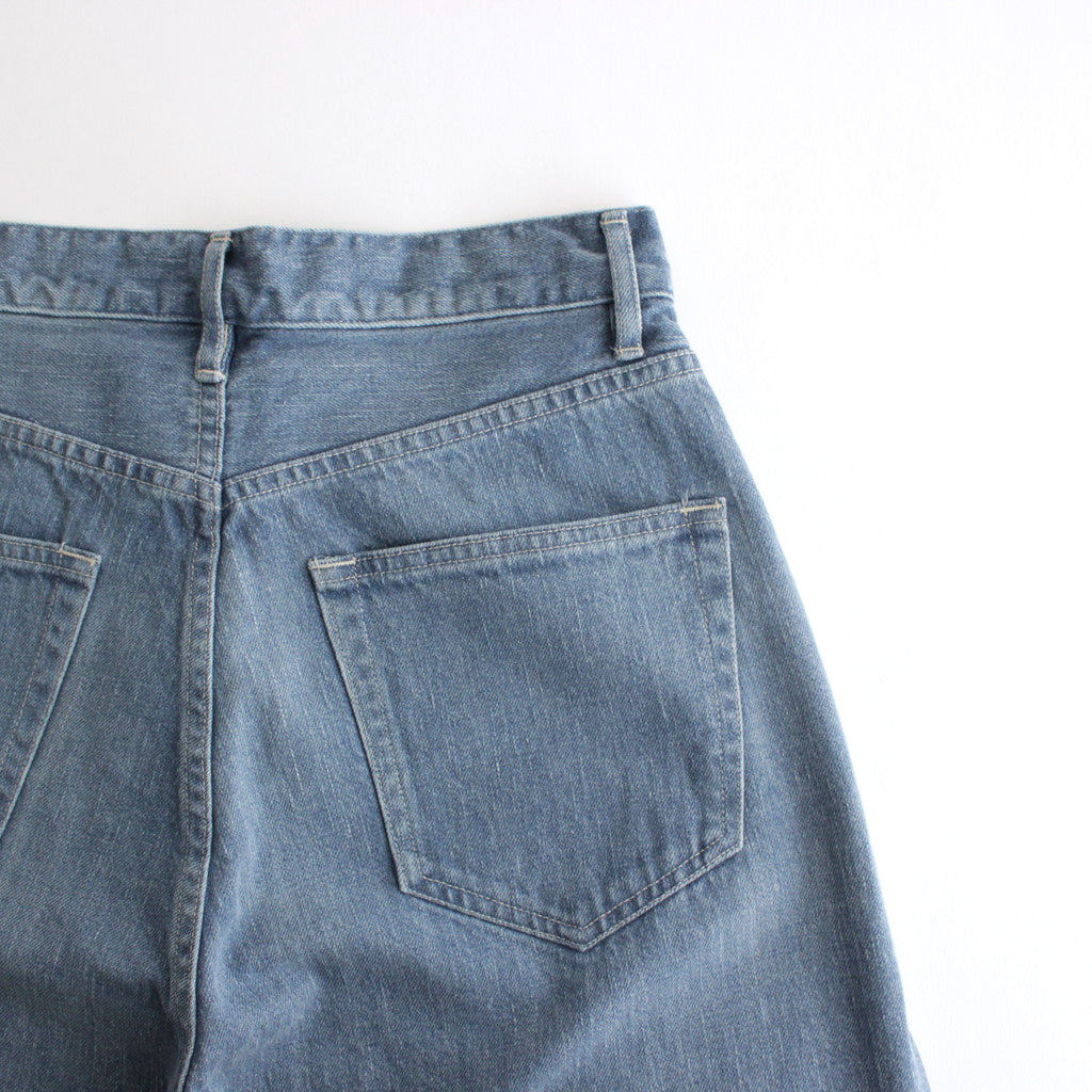 SELVEDGE FADED LIGHT DENIM PANTS #LIGHT INDIGO [A24SP06DE]