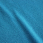 SUPER HIGH GAUGE SHEER RIB L/S TEE #TURQUOISE BLUE [A24SP02HF]