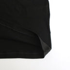 SUPER HIGH GAUGE SHEER RIB L/S TEE #BLACK [A24SP02HF]