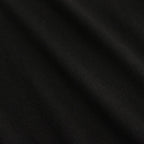 SUPER HIGH GAUGE SHEER RIB TEE #BLACK [A24ST03HF]