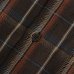 SUPER LIGHT WOOL CHECK SHIRT #DARK BROWN CHECK [A24SS01LC]