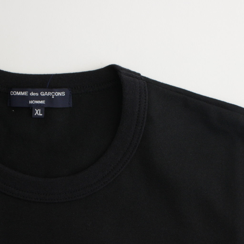 Cotton jersey product print S/ST shirt #BLACK [HM-T103-051]