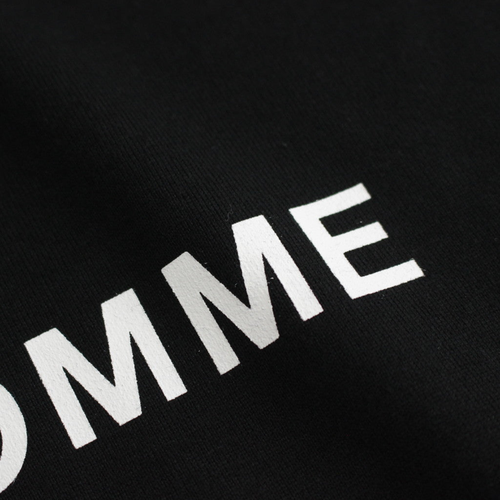 Cotton jersey product print S/ST shirt #BLACK [HM-T103-051]