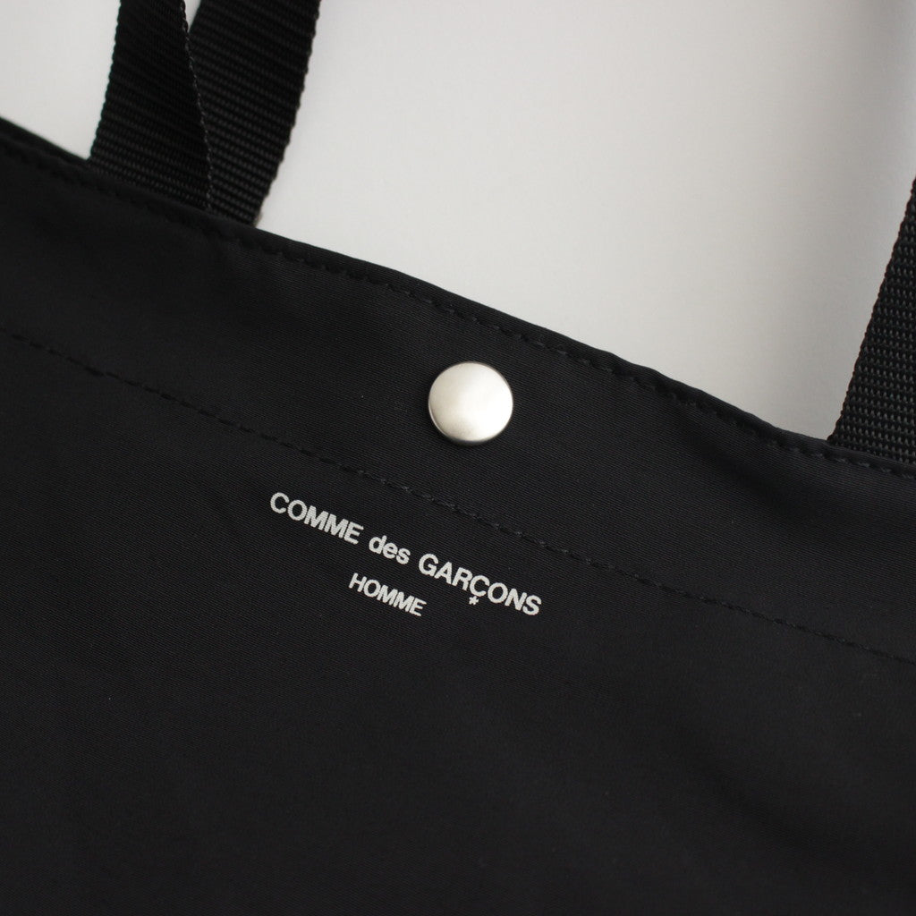 Cotton nylon grosgrain 2WAY bag #BLACK [HM-K292-051]