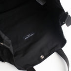 Cotton nylon grosgrain 2WAY bag #BLACK [HM-K292-051]
