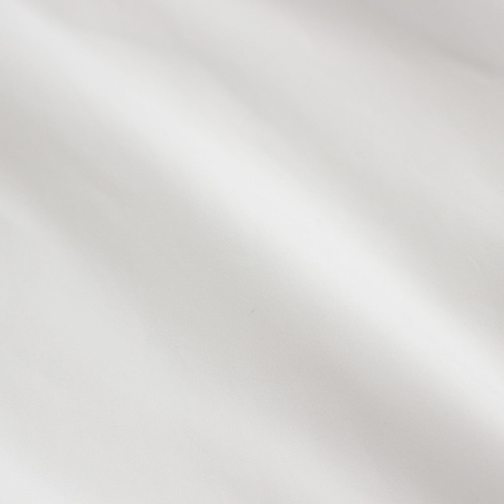 Cotton broadcloth S/S shirt #WHITE [HM-B103-051]