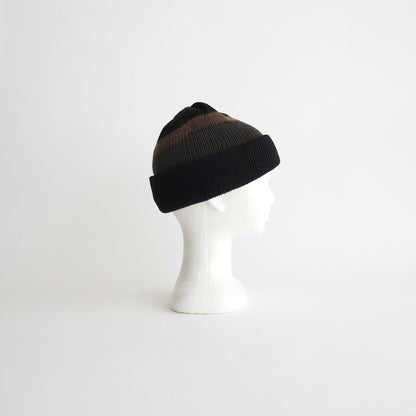 3 COLOR KNIT #BLACK×BEIGE×BROWN [NO.26067]