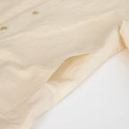 HIGH DENSITY FINX LINEN WEATHER SHIRT BLOUSON #ECRU [A24SS01LW]