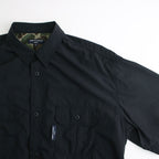 Nylon Typewriter S/S Shirt #BLACK [HM-B021-051]