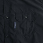 Nylon Typewriter S/S Shirt #BLACK [HM-B021-051]