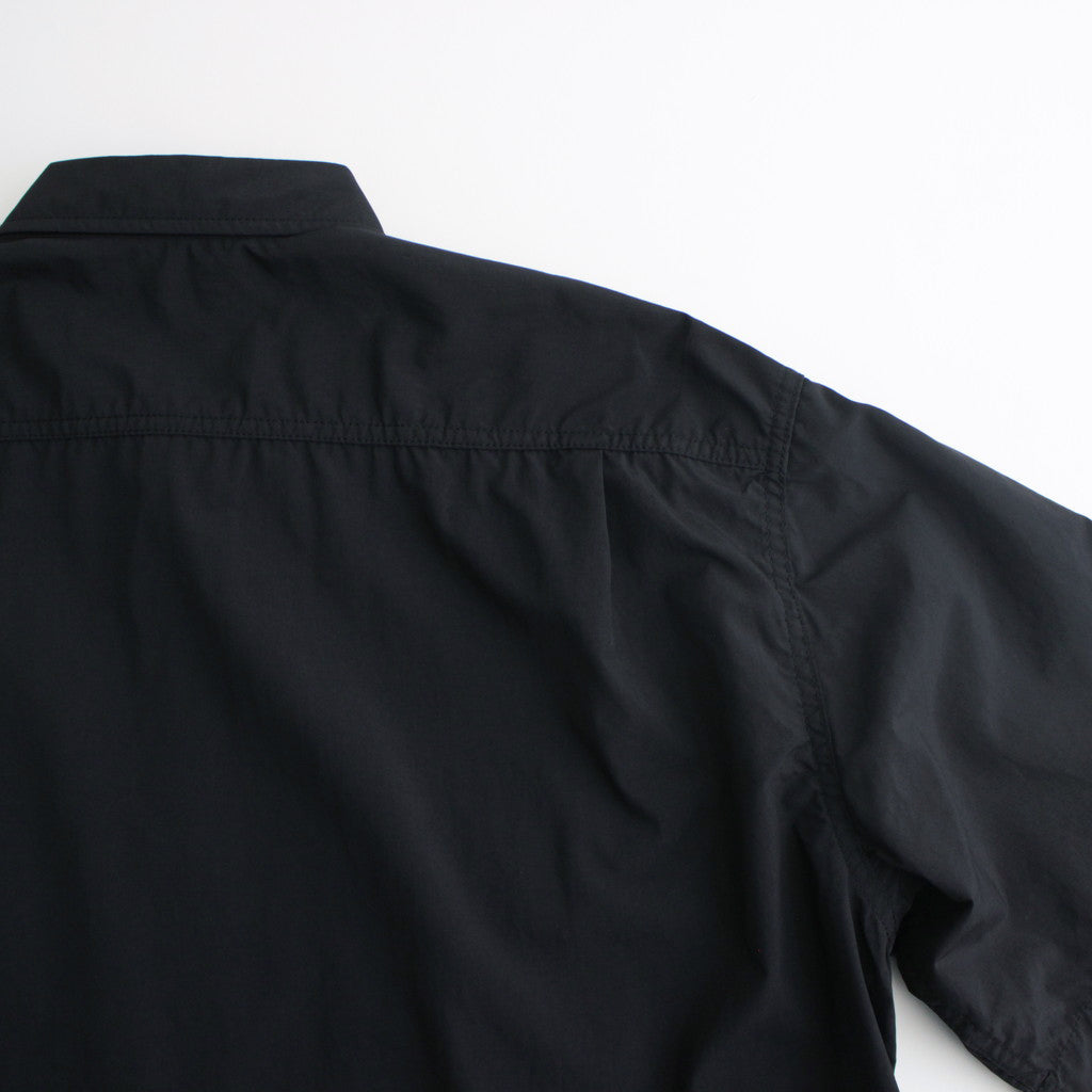 Nylon Typewriter S/S Shirt #BLACK [HM-B021-051]
