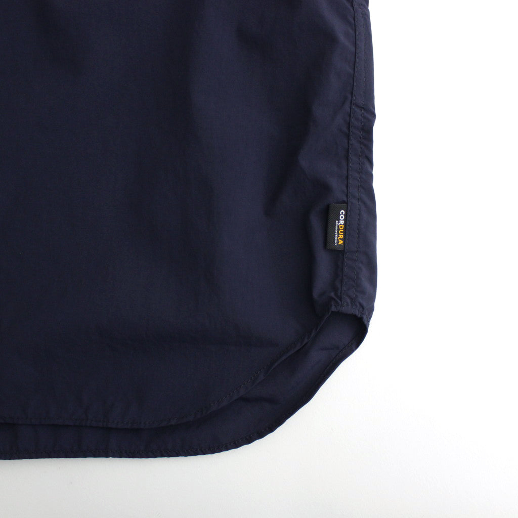 Nylon Typewriter S/S Shirt #NAVY [HM-B021-051]