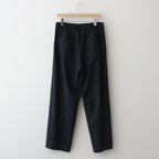 Fine Wool Tropical Easy Wide Pants #BLACK [GM241-40042]