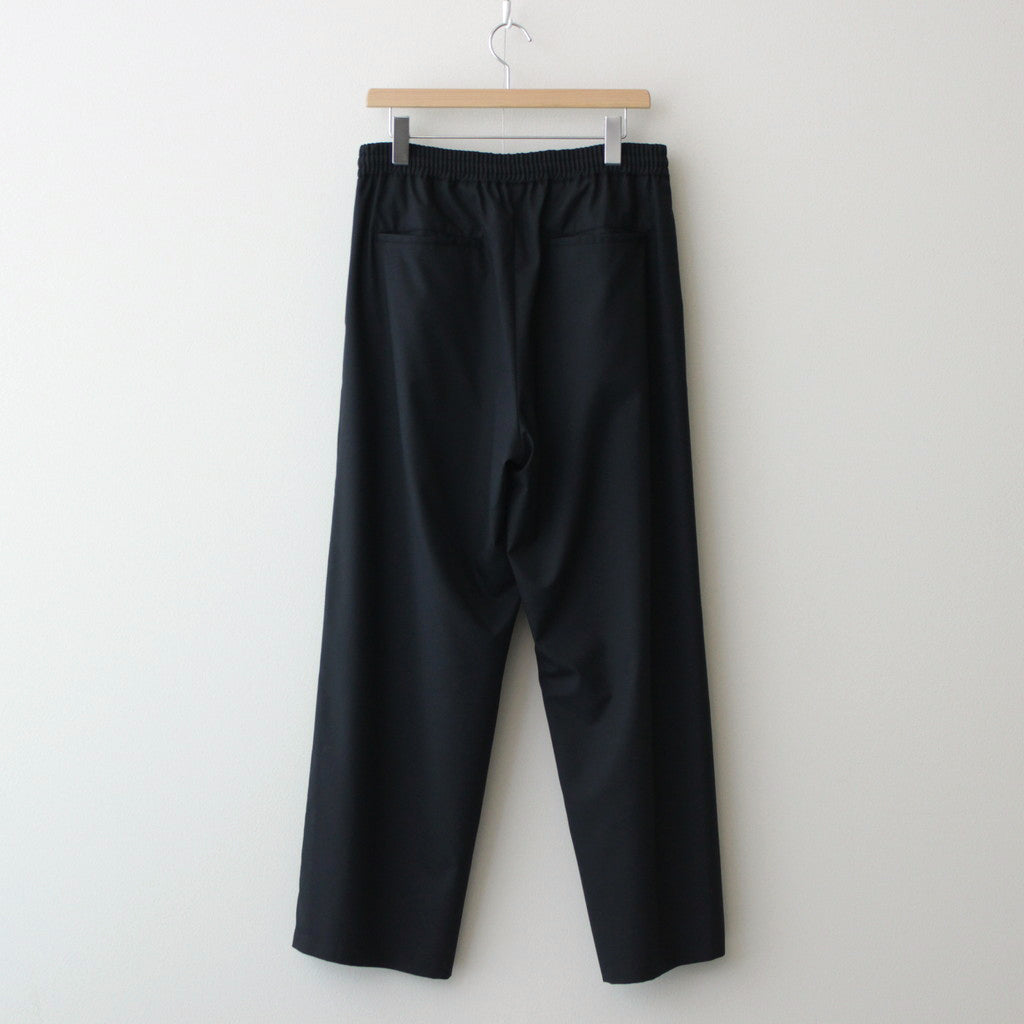 Fine Wool Tropical Easy Wide Pants #BLACK [GM241-40042]