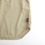Nylon Typewriter S/S Shirt #BEIGE [HM-B021-051]