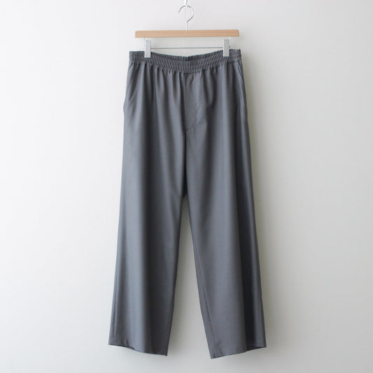 Fine Wool Tropical Easy Wide Pants #GRAY [GM241-40042]