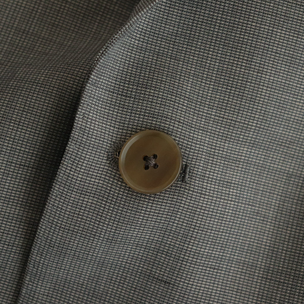 TROPICAL WOOL KID MOHAIR JACKET #GRAY CHECK [A24SJ04WM]