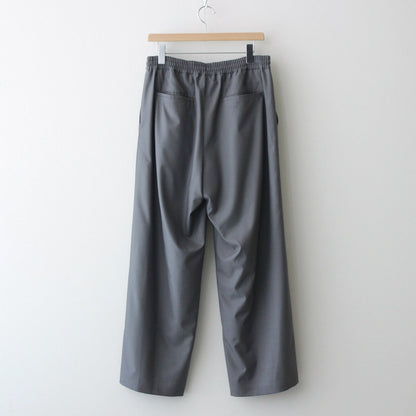 Fine Wool Tropical Easy Wide Pants #GRAY [GM241-40042]