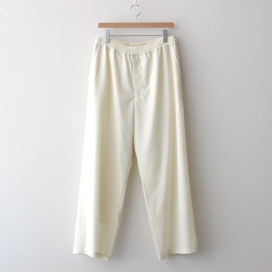 Fine Wool Tropical Easy Wide Pants #KINARI [GM241-40042]