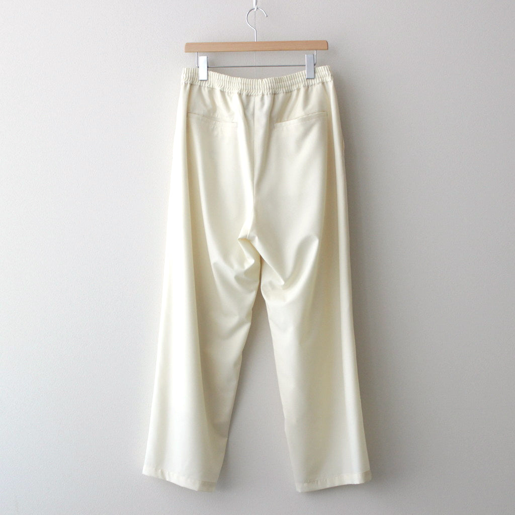 Fine Wool Tropical Easy Wide Pants #KINARI [GM241-40042]