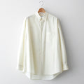 Fine Wool Tropical Oversized Regular Collar Shirt #KINARI [GM241-50040]