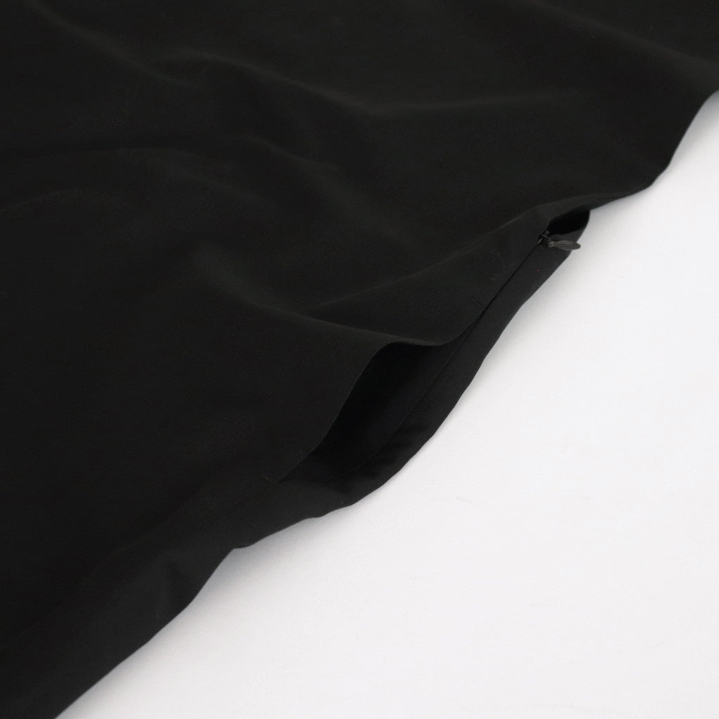 TROPICAL WOOL KID MOHAIR DRESS #BLACK [A24SD07WM]