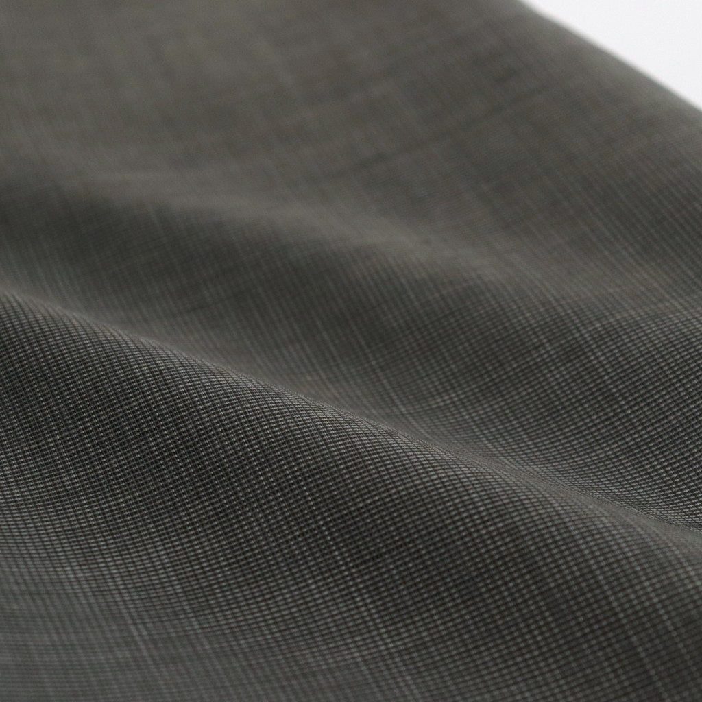 TROPICAL WOOL KID MOHAIR DRESS #GRAY CHECK [A24SD07WM]