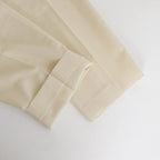 TROPICAL WOOL KID MOHAIR SLACKS #IVORY [A24SP03WM]