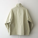 WASHED HARD TWIST CANVAS BLOUSON #KHAKI BEIGE [A24SB01OC]