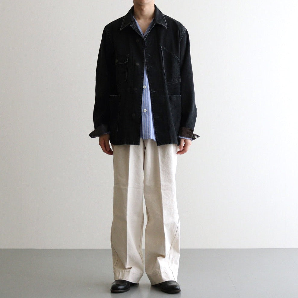 男性モデル(ハラ):172cm 58kg 着用サイズ:L]