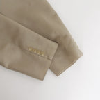 TROPICAL WOOL KID MOHAIR JACKET #GRAY BEIGE [A24SJ01WM]