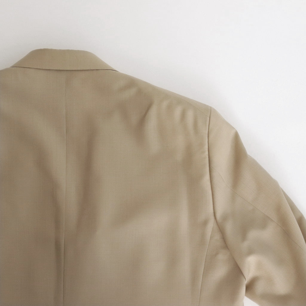 TROPICAL WOOL KID MOHAIR JACKET #GRAY BEIGE [A24SJ01WM]