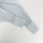 HARD TWIST FINX ORGANDY STRIPE SHIRT #LIGHT BLUE STRIPE [A24SS04OS]