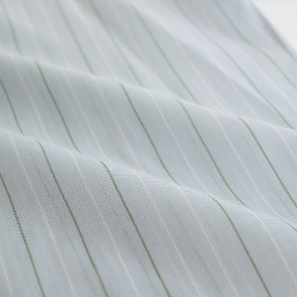 HARD TWIST FINX ORGANDY STRIPE SHIRT #LIGHT BLUE STRIPE [A24SS04OS]