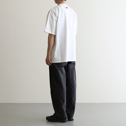 PRINT TEE (MERCERISED COTTON) - MULTIPLICATION - #WHITE [ST.877]