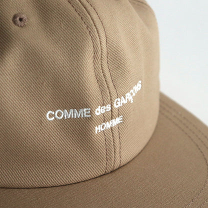 Cotton Serge Baseball Cap #BEIGE [HN-K601-051]