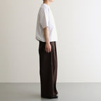 EXTRA WIDE TROUSERS #MILITARY KHAKI [ST.796]