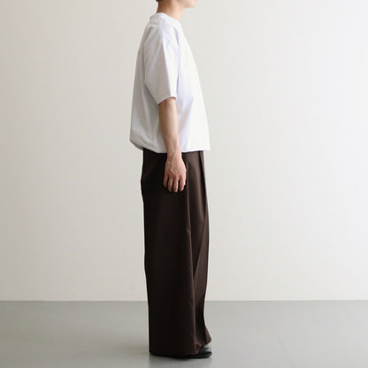 EXTRA WIDE TROUSERS #MILITARY KHAKI [ST.796]