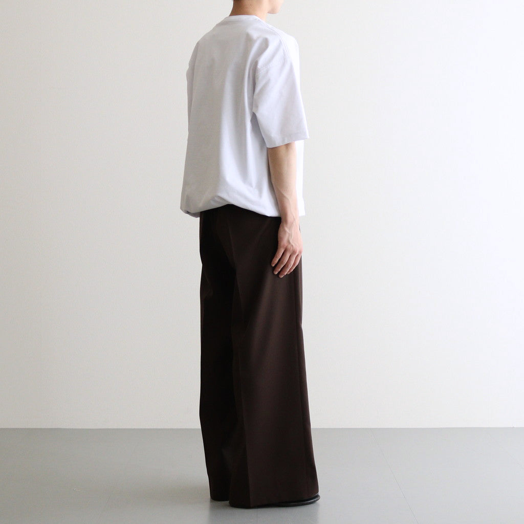 EXTRA WIDE TROUSERS #MILITARY KHAKI [ST.796]